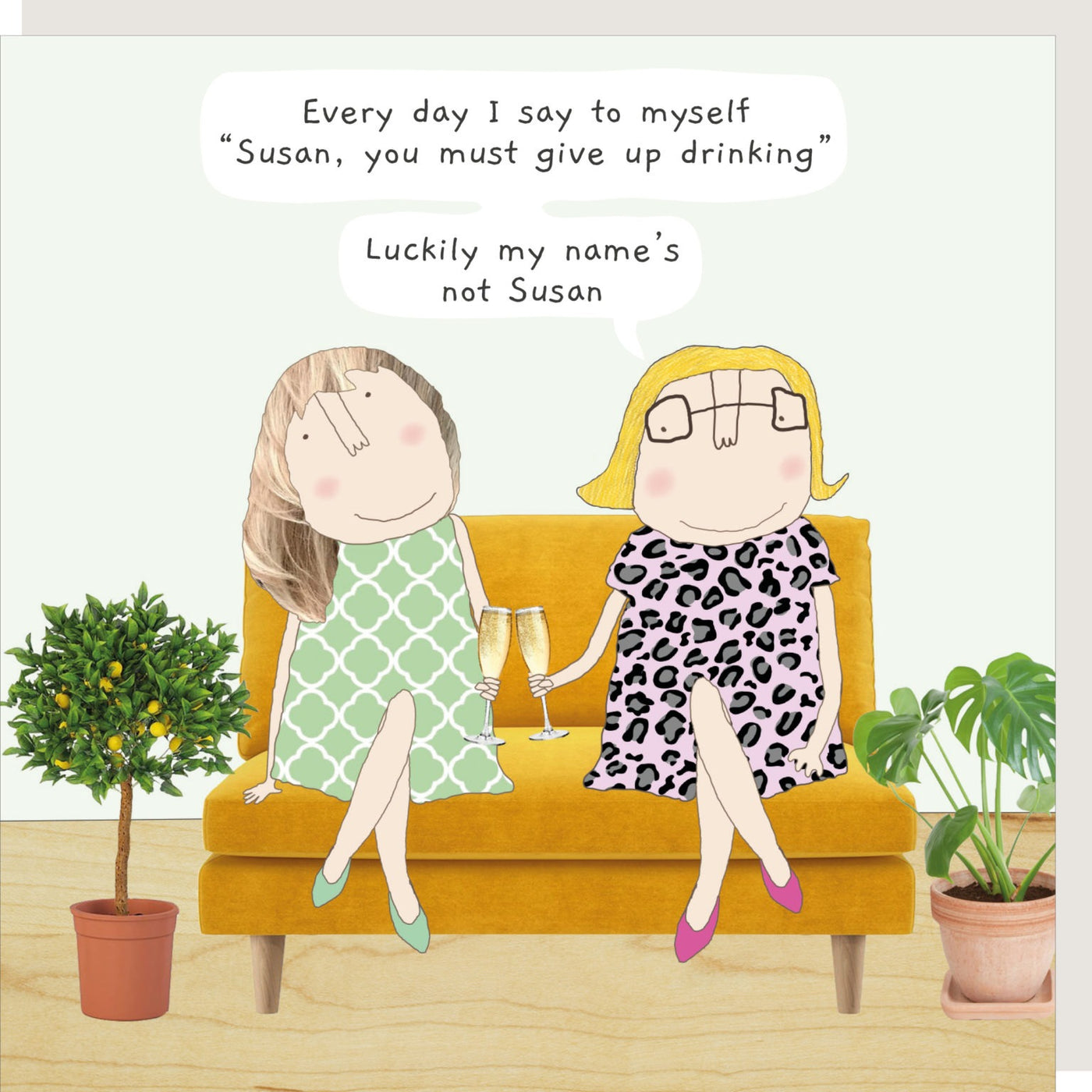 Rosie Made A Thing - Susan - Blank Card
