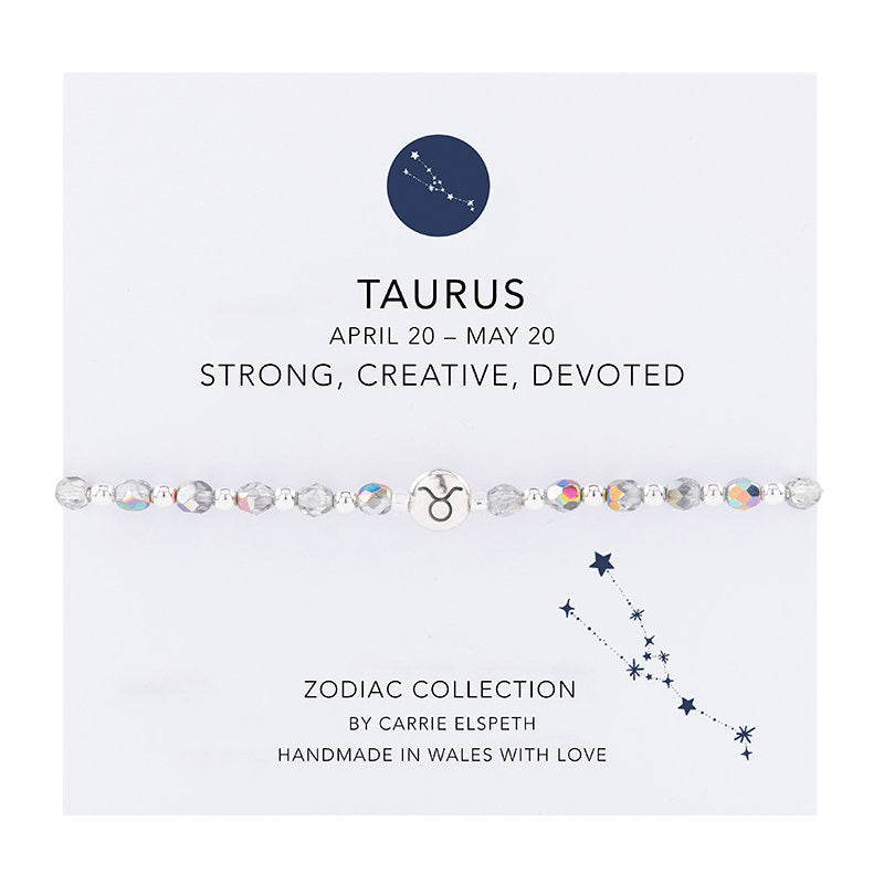 Carrie Elspeth Zodiac Bracelet - Taurus (April 20th - May 20th)