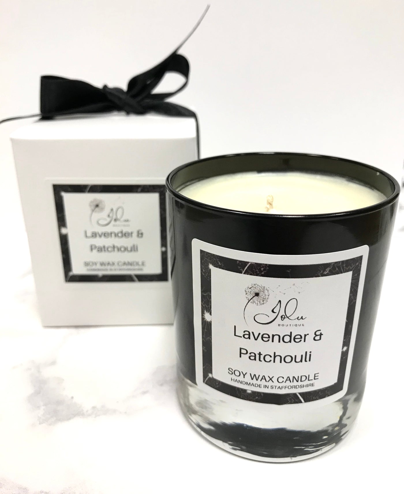 Jolu Boutique Lavender & Patchouli Soy Wax Candle