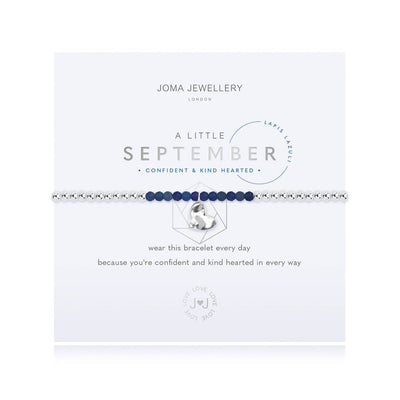 Joma Jewellery A little Birthstone September Lapis Lazuli Bracelet