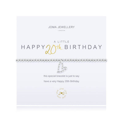 Joma Jewellery A Little Happy 20th Birthday Bracelet