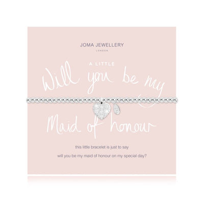 Joma Jewellery A Little Will you Be my Maid of Honour Bracelet