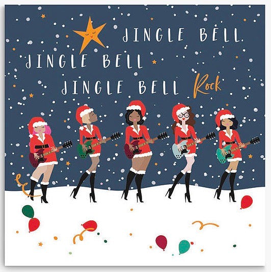 Belly Button Jingle Bell Rock Small Card