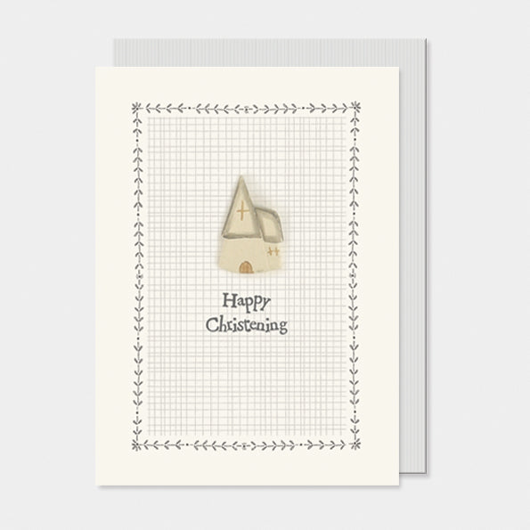 East of India Dreamy Christening Card