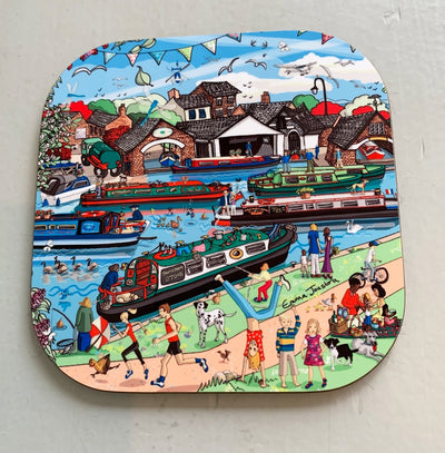 Emma Joustra Stone Boatyard Coaster