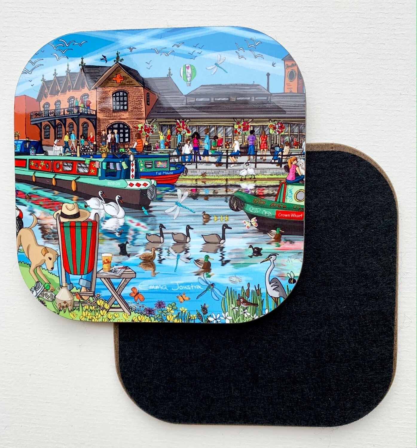 Emma Joustra Stone Joules - Crown Wharf Coaster