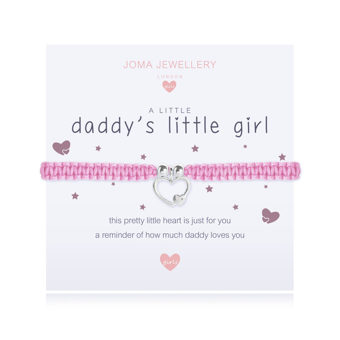 Joma Jewellery Girls A Little Daddy’s Little Girl Bracelet