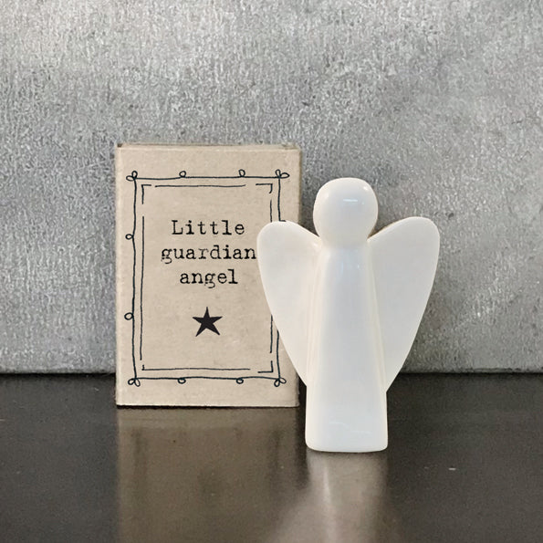 East of India Matchbox - Ceramic Ornament - Guardian Angel