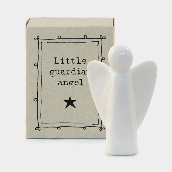 East of India Matchbox - Ceramic Ornament - Guardian Angel