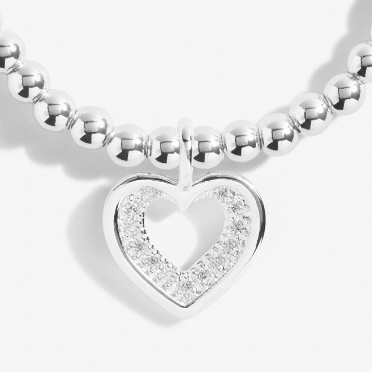 Joma Jewellery A Little 'Be Your Own Kind of Beautiful' Silver Bracelet