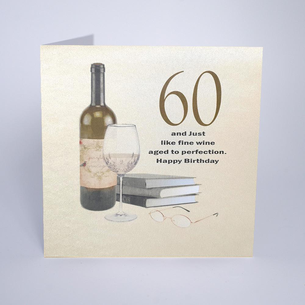Five Dollar Shake 60 Aged to Perfection Birthday Card
