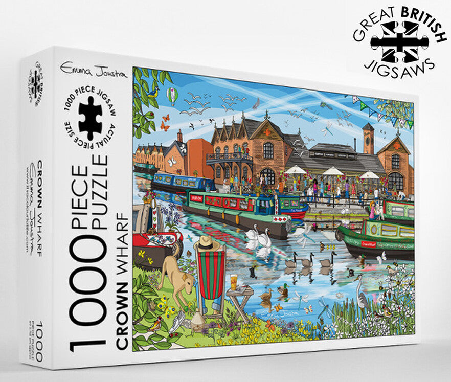 Emma Joustra 1000 piece Jigsaw Puzzle - Crown Wharf Stone