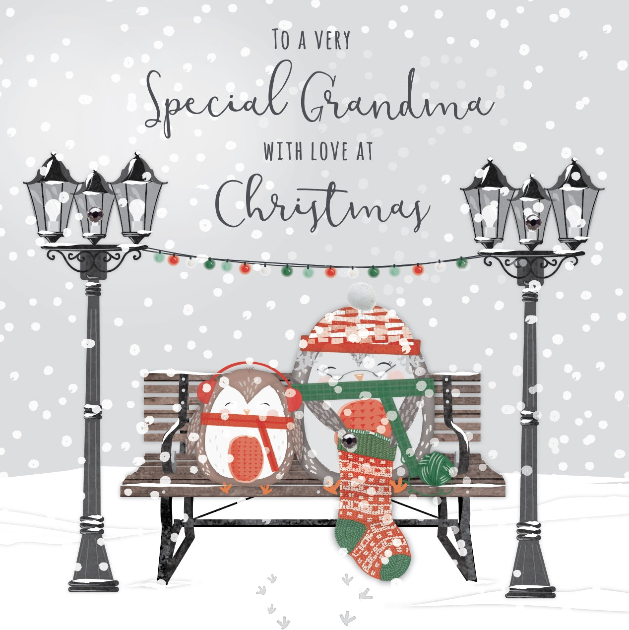The Handcrafted Card Company Special Grandma Christmas Card