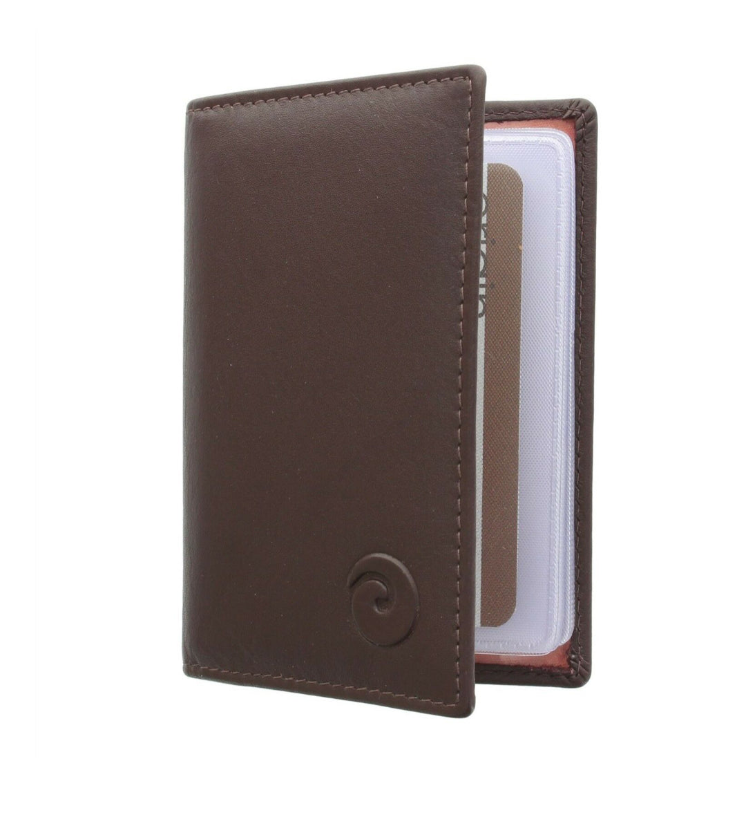 Mala Leather Origin Card Holder with RFID Protection (610 5) - Brown