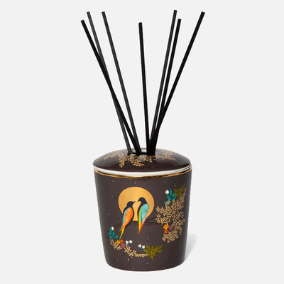 NEW Sara Miller Ceramic Boxed Reed Diffuser - Geranium, Patchouli & Vetivert