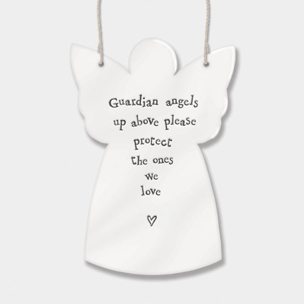 East of India Porcelain Angel - Guardian Angels