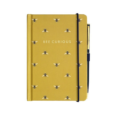 Joules Bee Curious Notebook & Pen