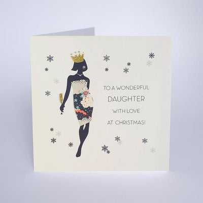 Five Dollar Shake Wonderful Daughter Christmas Card