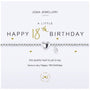 Joma Jewellery - A Little Happy 18th Birthday Bracelet