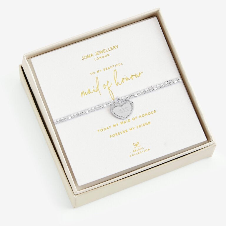 Joma Jewellery Beautifully Boxed Maid of Honour Bracelet