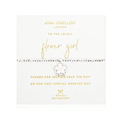 Joma Jewellery Beautifully Boxed  - Children&#39;s Flower Girl Bracelet