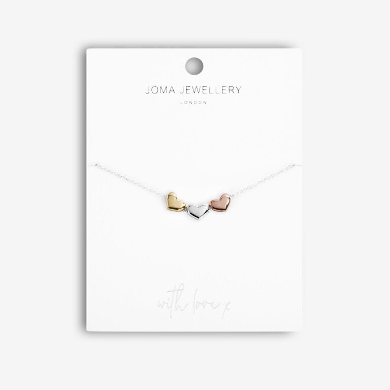 Joma Jewellery Florence Hearts Bracelet