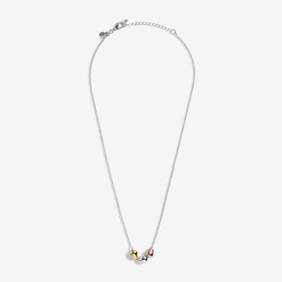 Joma Jewellery Florence Pebble Necklace - Mixed Metals