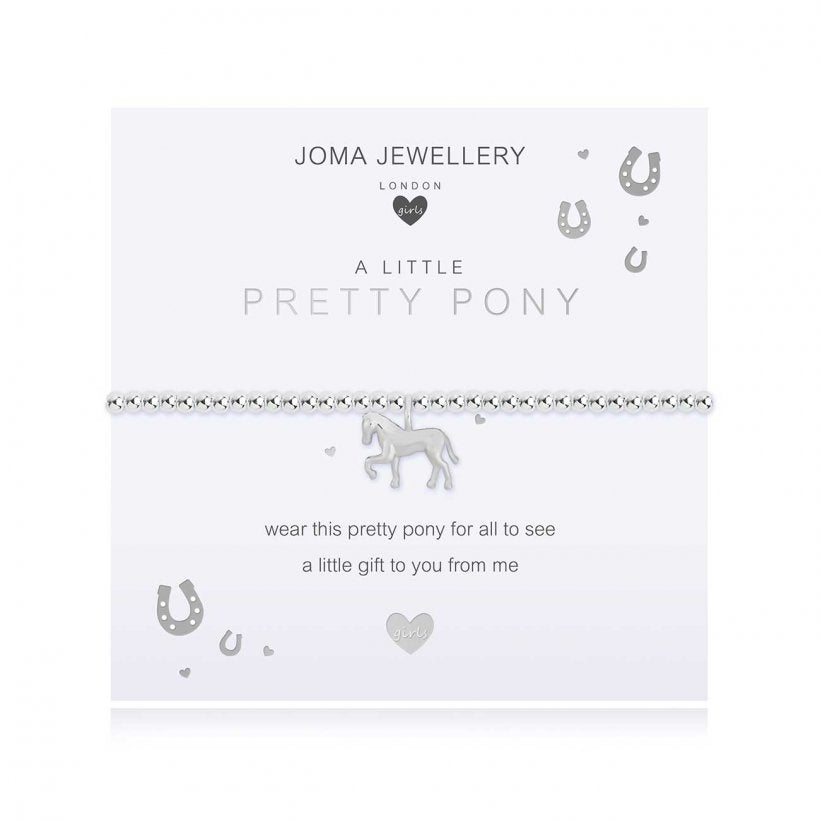 Joma Jewellery Girls A Little Pretty Pony Bracelet