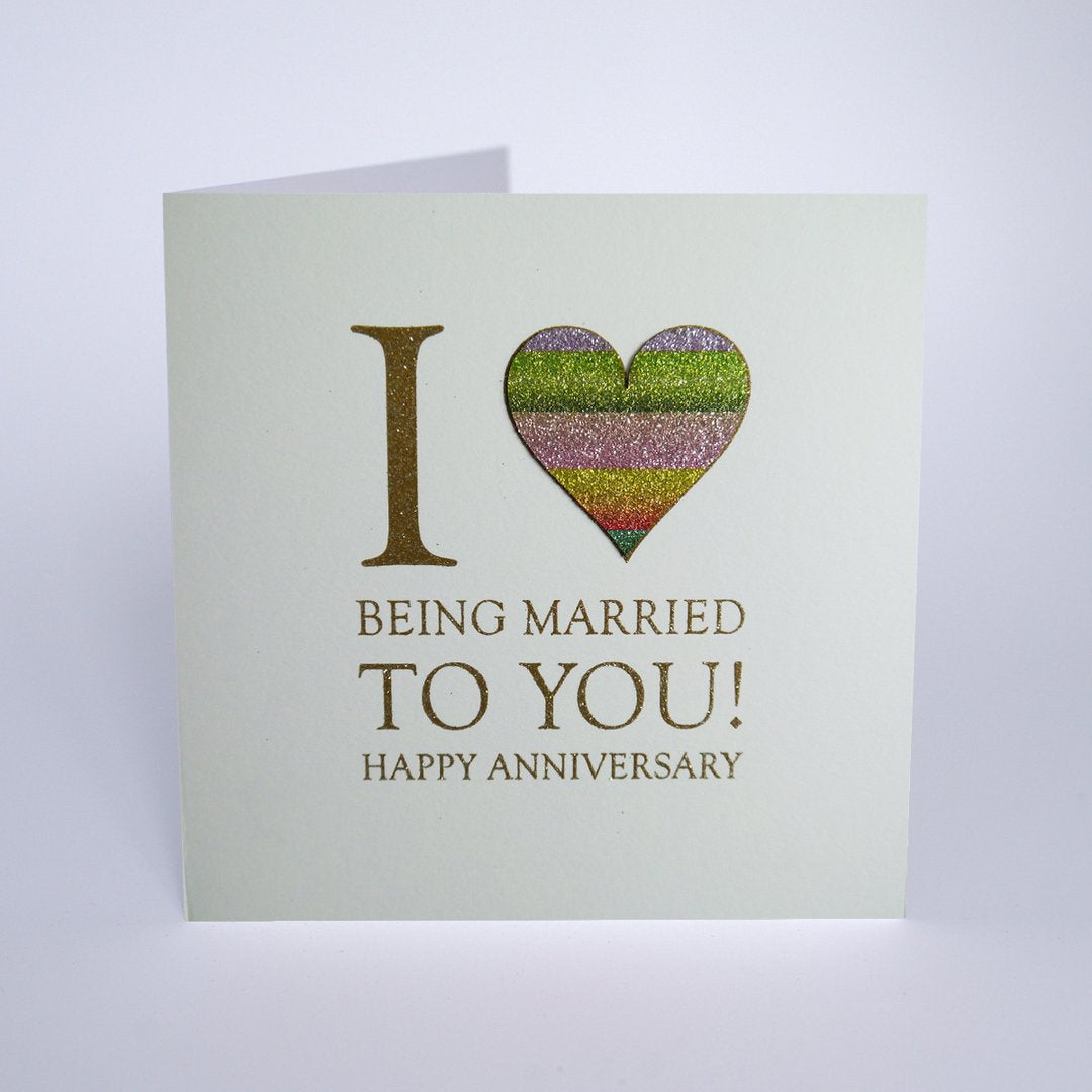 Five Dollar Shake I (Heart) Being Married to You! Happy Anniversary Card