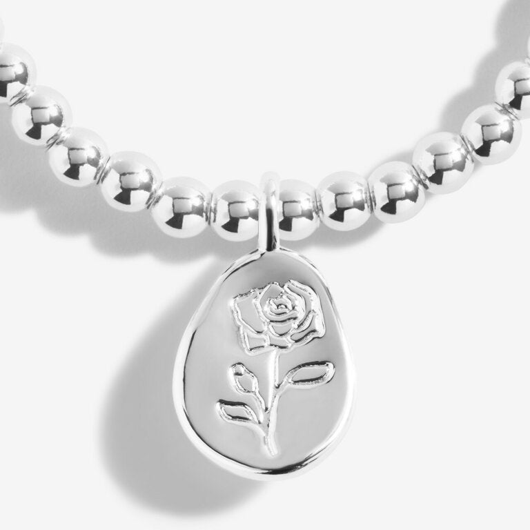 Joma Jewellery - 'A Little June Rose' Birthflower Bracelet