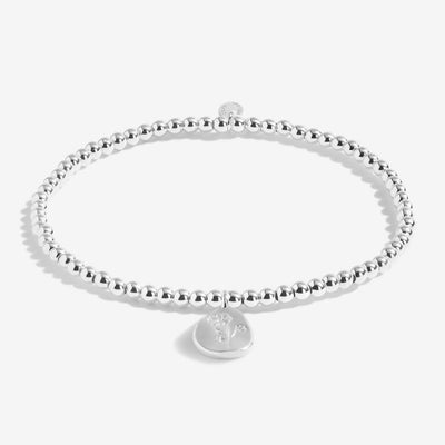 Joma Jewellery - 'A Little October Cosmos' Birthflower Bracelet
