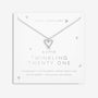 Joma Jewellery - A Little 'Twinkling Twenty One' Necklace