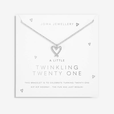 Joma Jewellery - A Little 'Twinkling Twenty One' Necklace