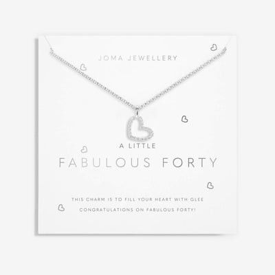 Joma Jewellery - A Little 'Fabulous Forty' Necklace