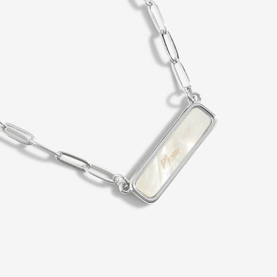 Joma Jewellery My Moments - 'To my Wonderful Mum' Silver Chain Necklace