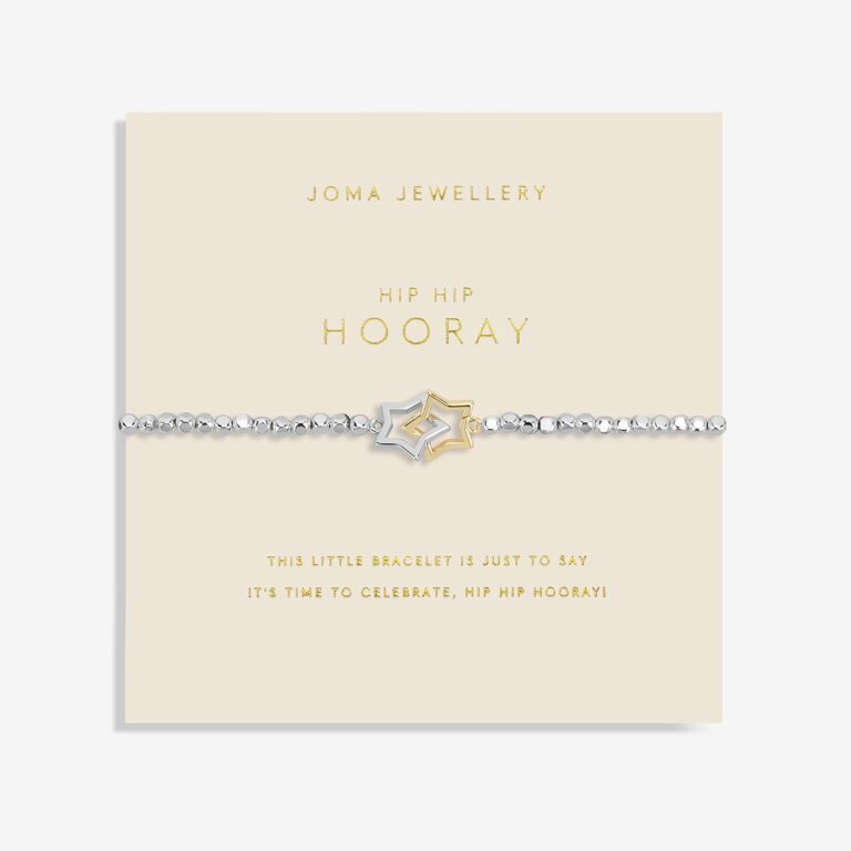 Joma Jewellery Forever Yours - ' Hip Hip Hooray' Bracelet