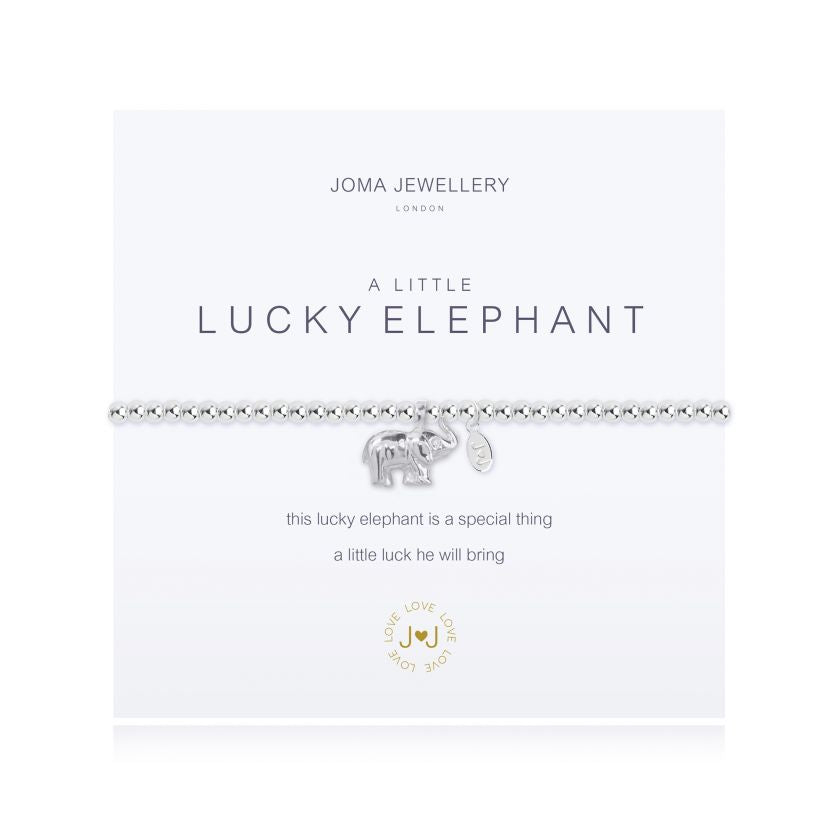 Joma Jewellery A Little Lucky Elephant Bracelet