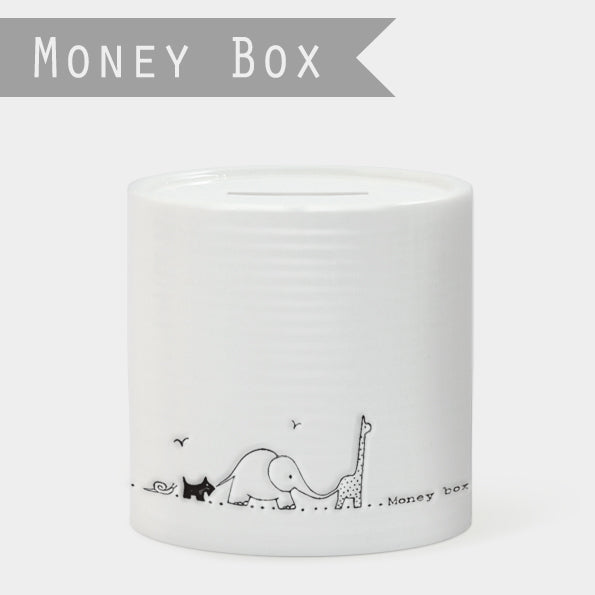East of India Porcelain Porcelain Money Box