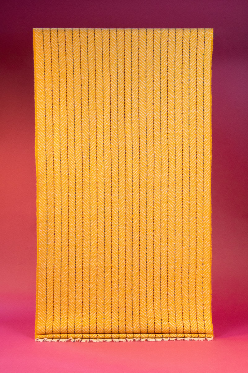 Powder Nicolette Scarf - Mustard