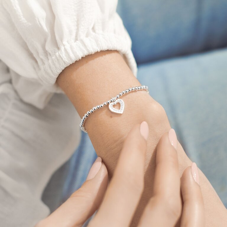 Joma Jewellery A Little 'Be Your Own Kind of Beautiful' Silver Bracelet