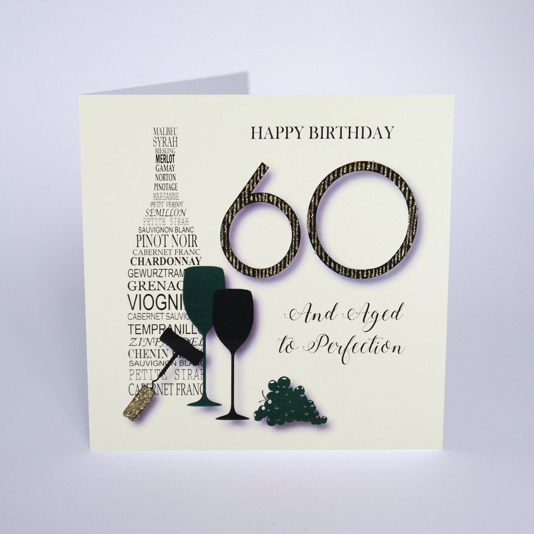 Five Dollar Shake Aged to Perfection 60th Birthday Card