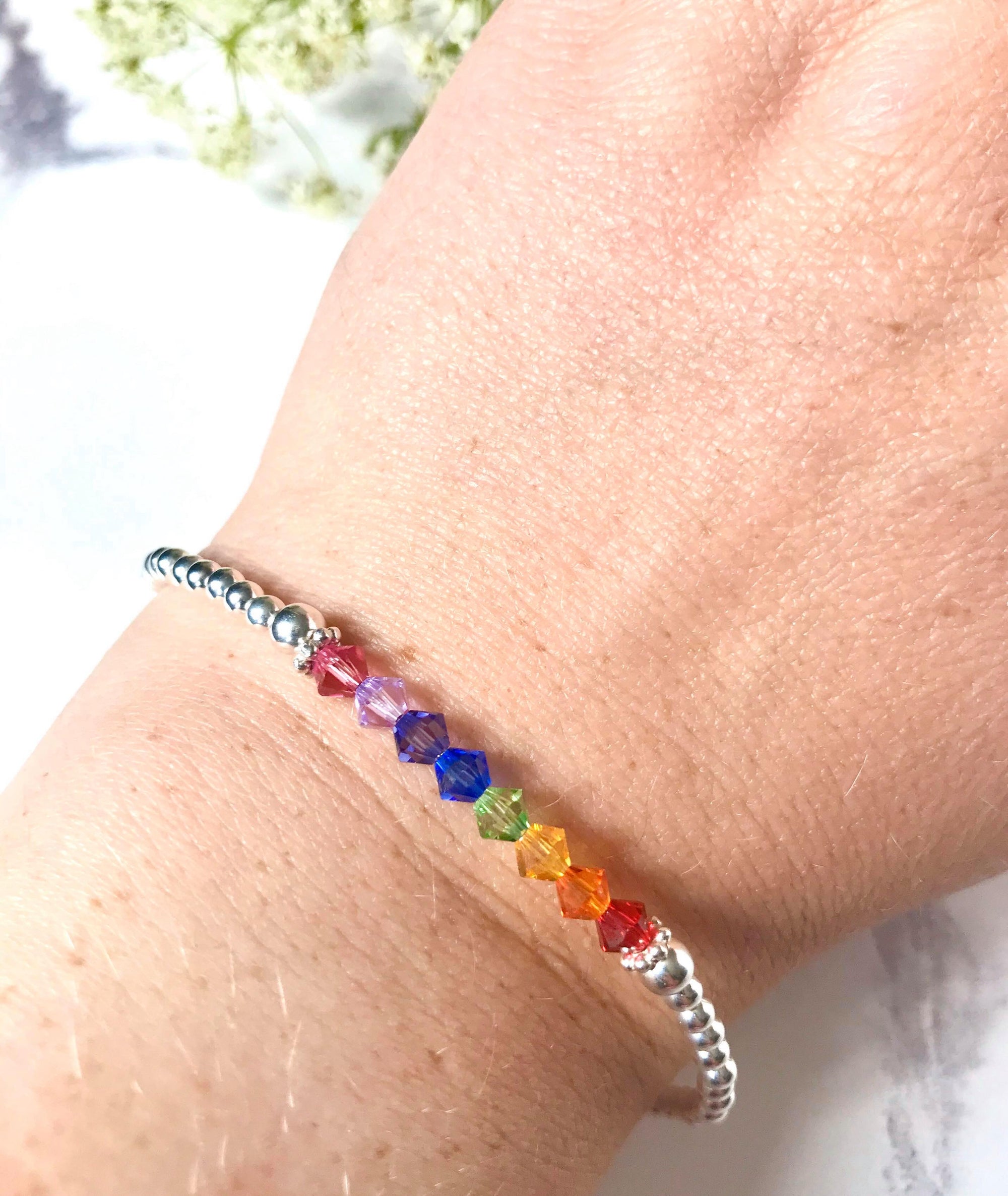 Jolu Jewellery Rainbow Hope Bracelet 🌈