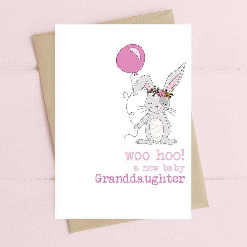 Dandelion Stationery - Granddaughter Woo-Hoo Card