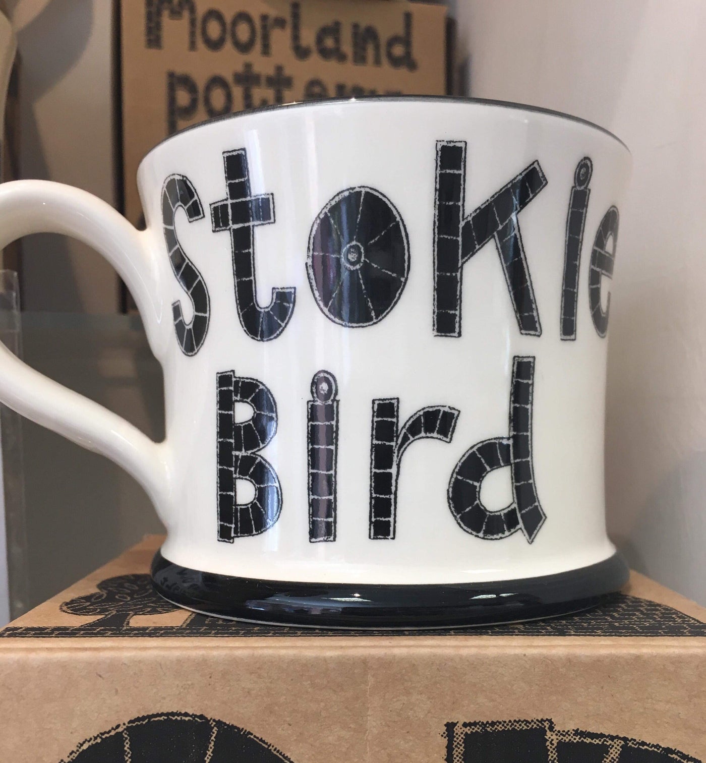 Moorland Pottery "Stokie Bird" Mug
