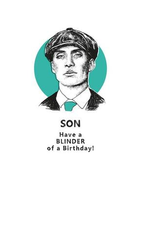 The Art File - Son Blinder Birthday Card