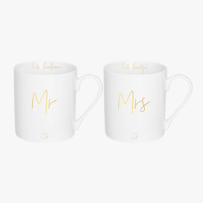 Katie Loxton Mr & Mrs Mug Gift Set