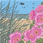 The Art File -Sand Dunes - Nature Trail Collection by Kate Heiss Blank Card