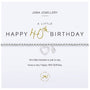 Joma Jewellery A Little Happy 40th Birthday Bracelet