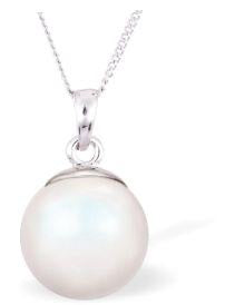 Byzantium Pearl Pendant -Pearlescent White