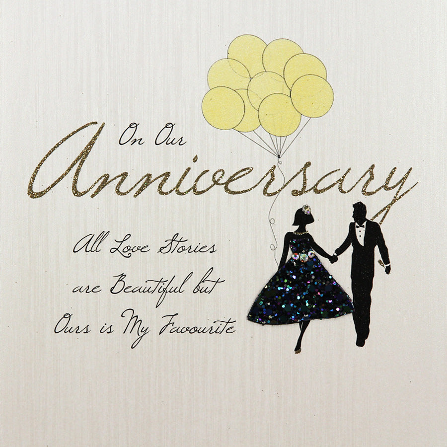 Five Dollar Shake Our Anniversary Love Stories Card